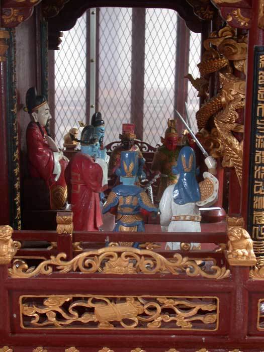 Model of the city god temple for parade2 Model of the city god temple for parade2