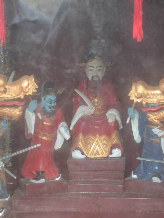 Model of the city god temple for parade4 Model of the city god temple for parade4