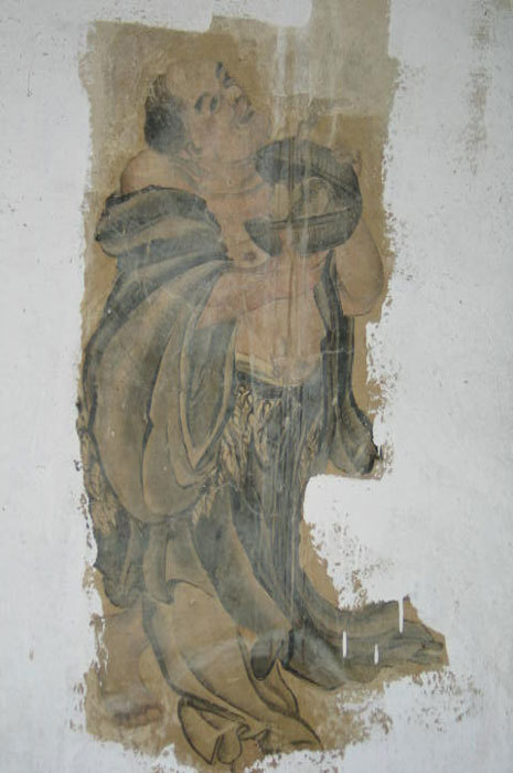 Wall painting (far left)