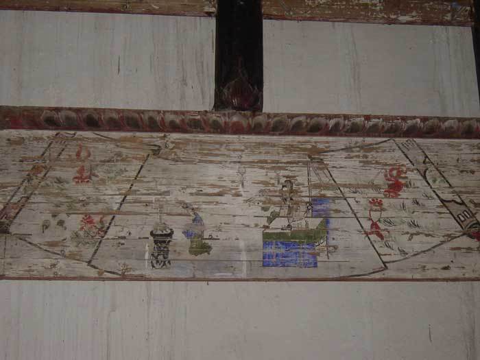 Overview of the paintings on the eastern wall1 Overview of the paintings on the eastern wall1