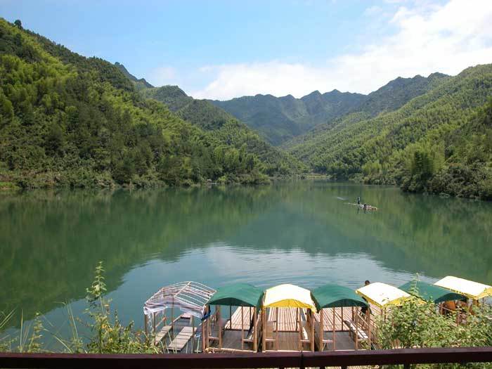 Overview of Lake Dawan
