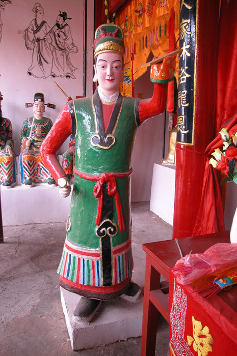 Martial Judge, front left of the central altar