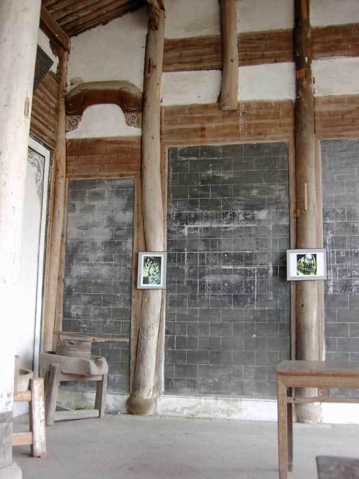 Beam structure of the western wing