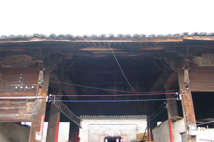 Top part of the first hall