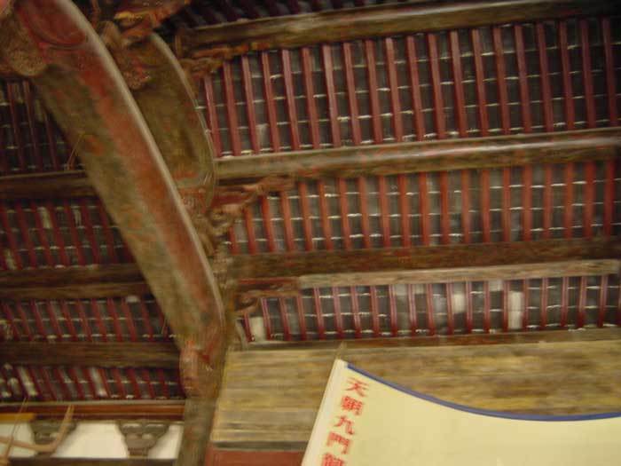 Ceiling -- west center