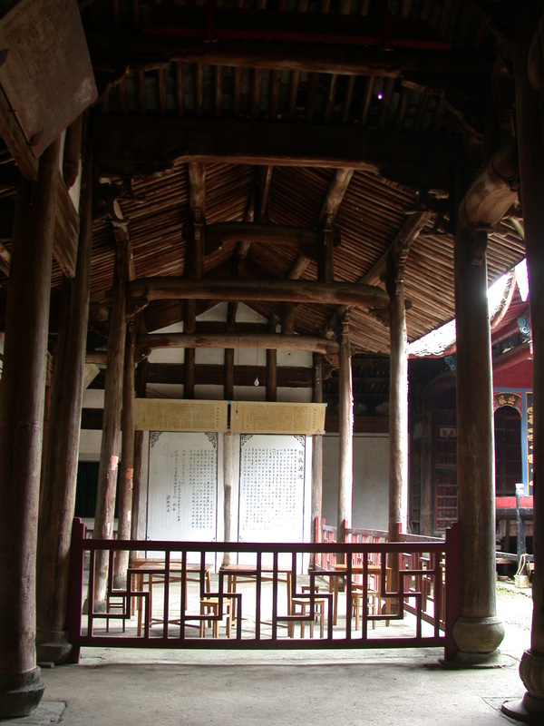 Overview of the eastern wing, facing south