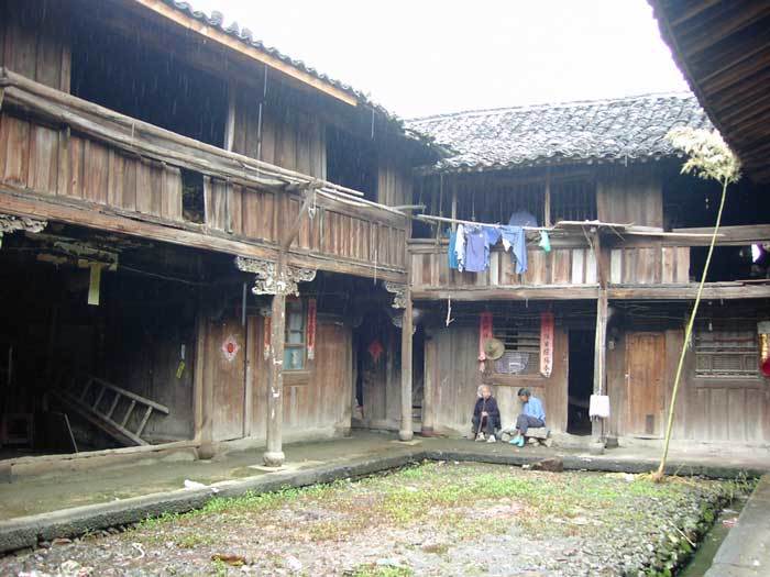 Northeastern corner of the courtyard Northeastern corner of the courtyard