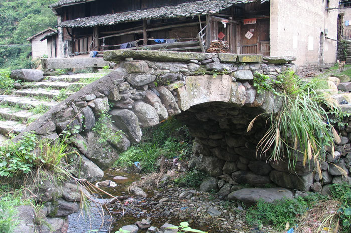 bridge with inscription
