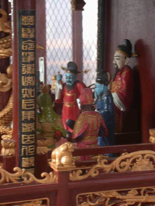 Model of the city god temple for parade3 Model of the city god temple for parade3