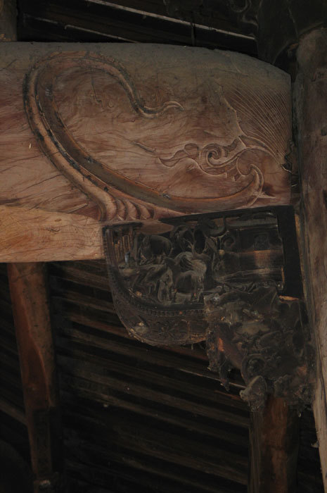 Beam structure of the main hall-2