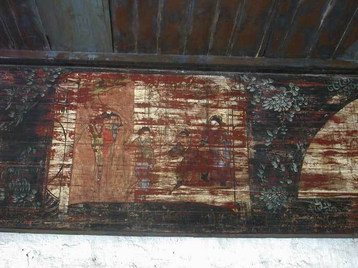 Painted beams and column1