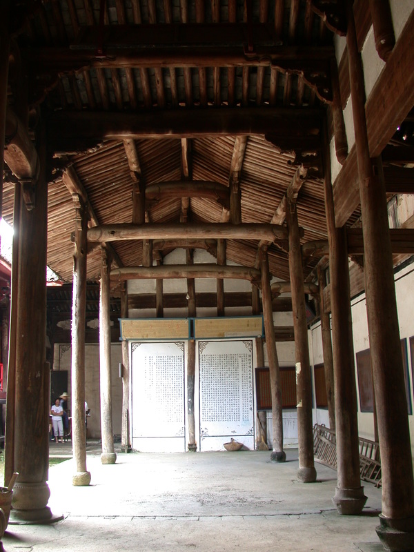 Overview of the western wing facing south