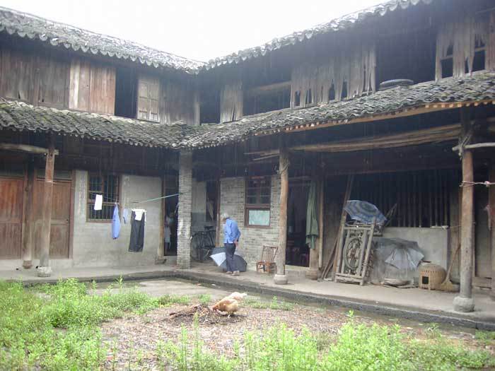Northwestern corner of the courtyard 2