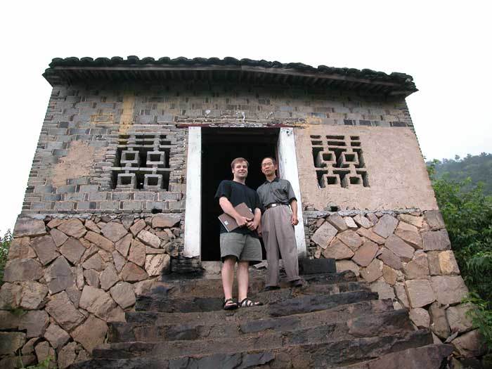 Picture of Doug and Mr. Wu