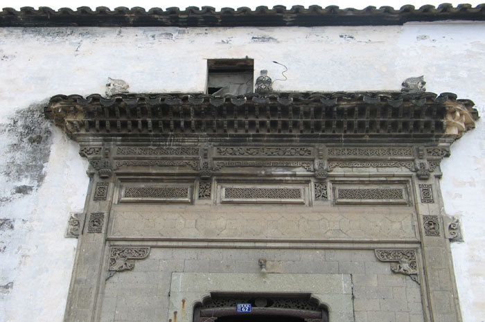 Upper door frame Upper door frame