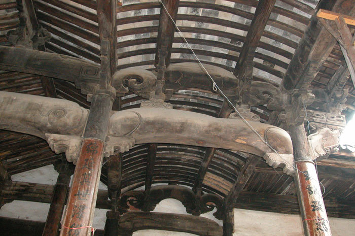 Beam structure of the hall-2 Beam structure of the hall-2