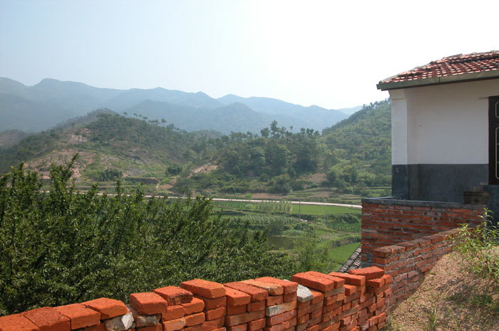 Northeast view of hills