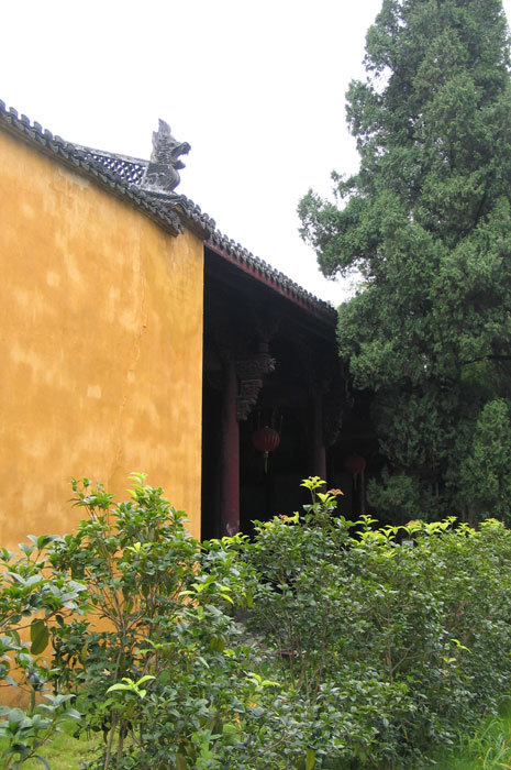 Porch of front hall from garden
