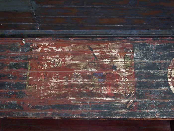 Painted beams and column4