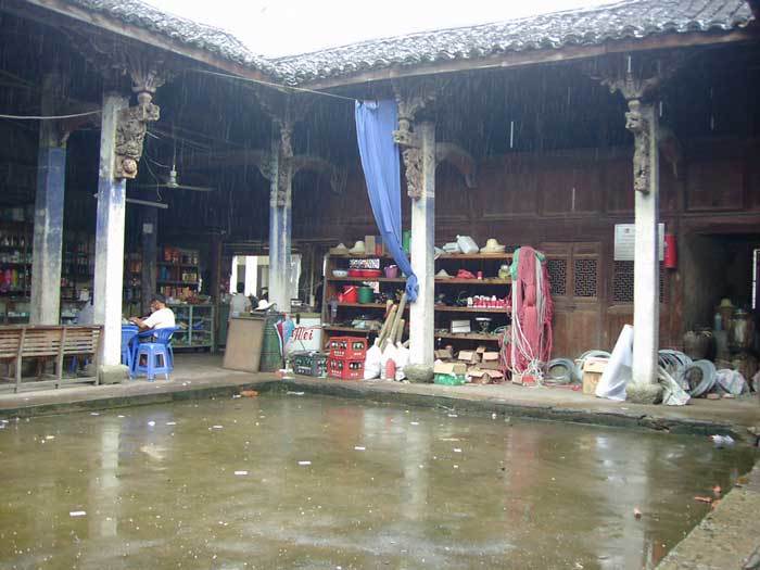 Southwestern corner of the store yard Southwestern corner of the store yard