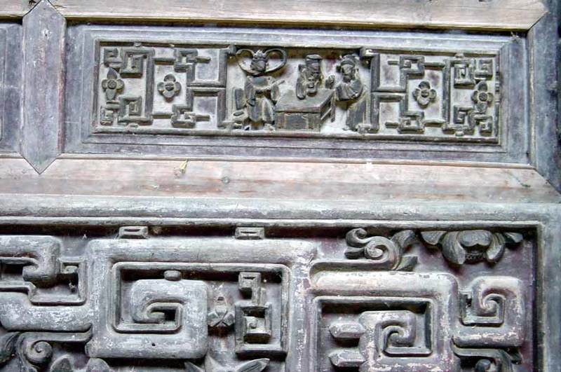 Opera stage-Carcings on the front of stage2 Opera stage-Carcings on the front of stage2