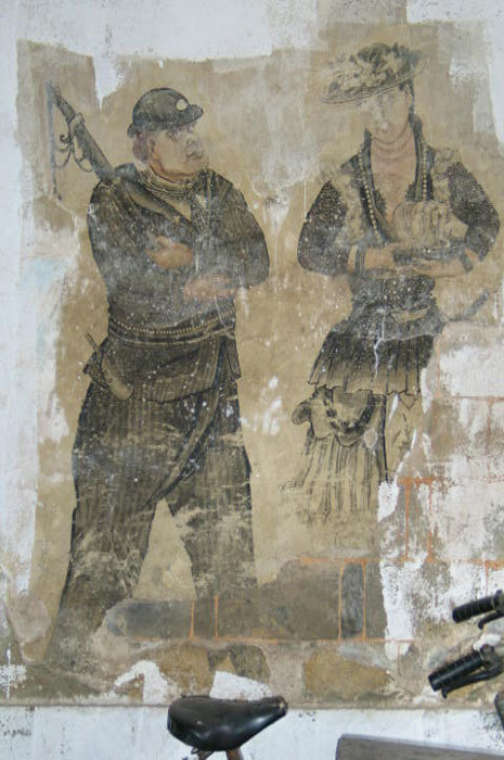 Wall painting (right)