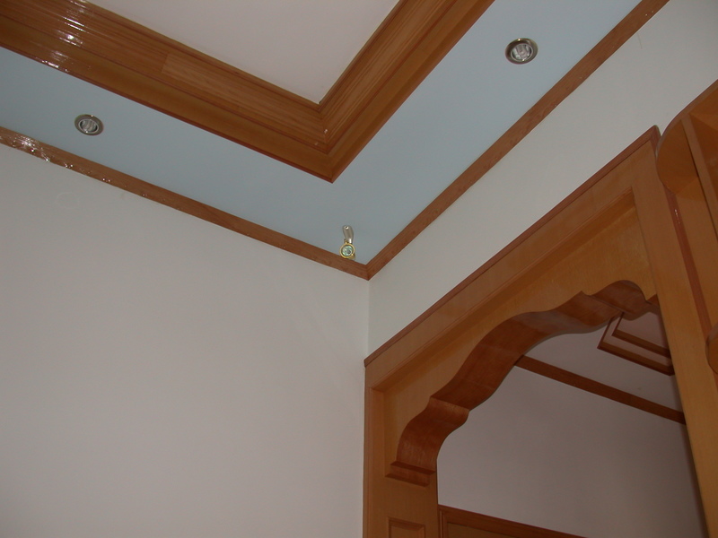 son`s room on 3rd floor, ceiling, a piece over door