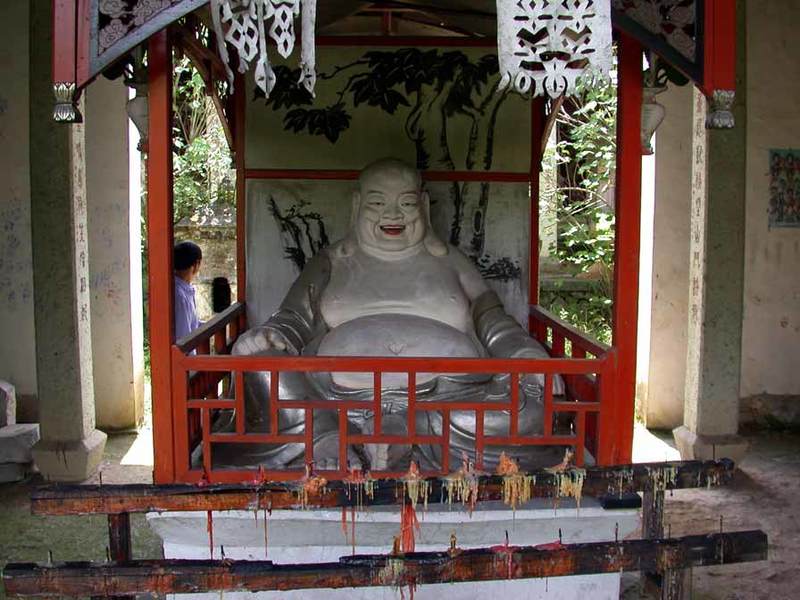 Statue of Maitreya, known as a future Buddha