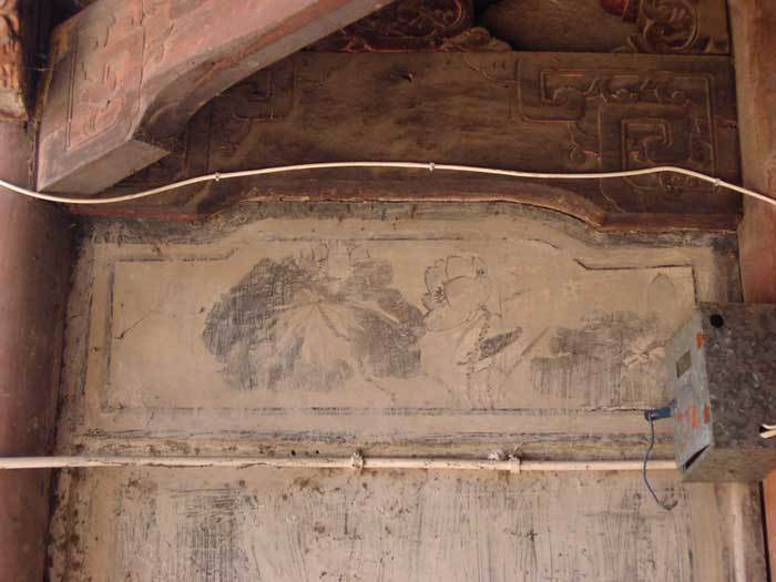 Wall painting on the left side of Tower of God of Literature