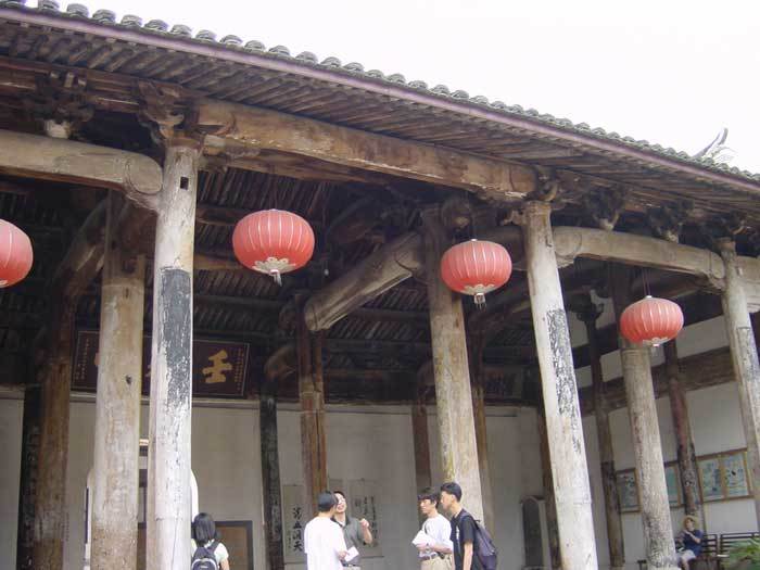Overview of the main hall