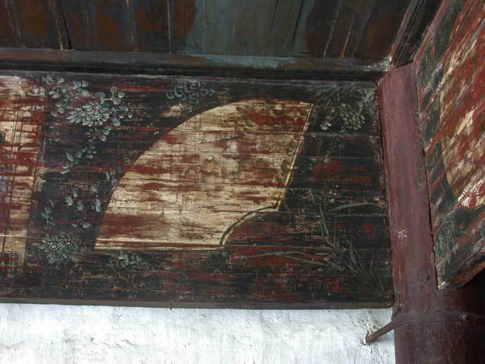 Painted beams and column2