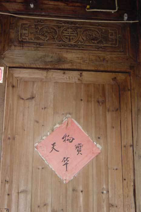 Close-up of the door01