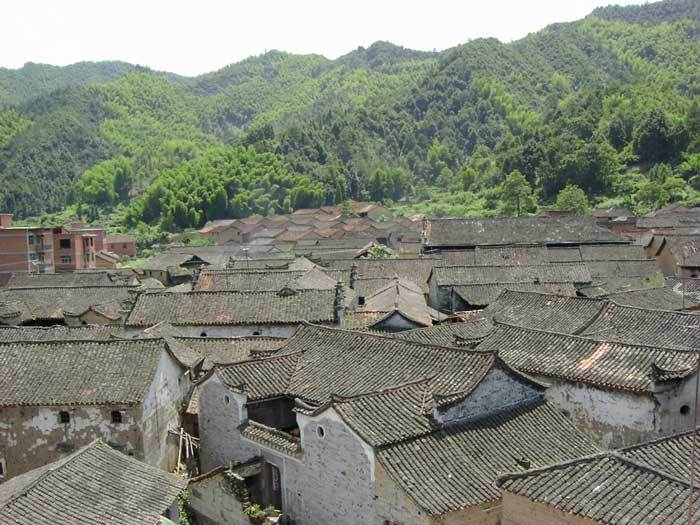 A view of the Upper Guo from a building nearby Community Hall