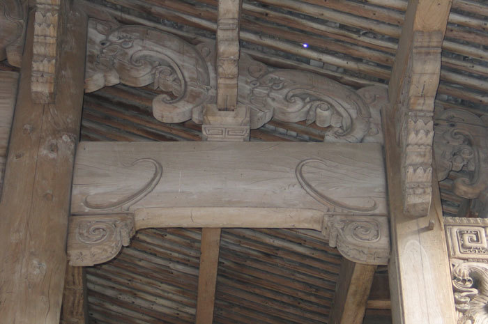 Beam structure of the main hall2 Beam structure of the main hall2