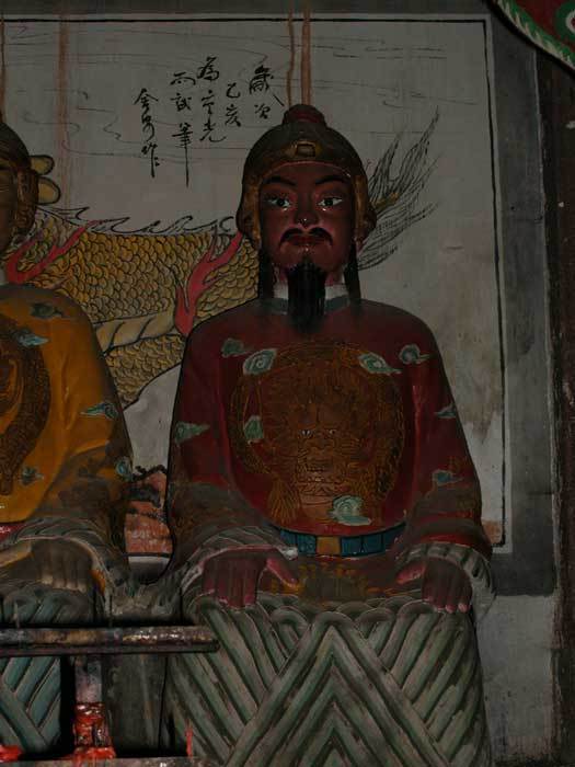 Generals Zhou, Tang, and Ge on the far right-hand side of the hall.General Ge Yong