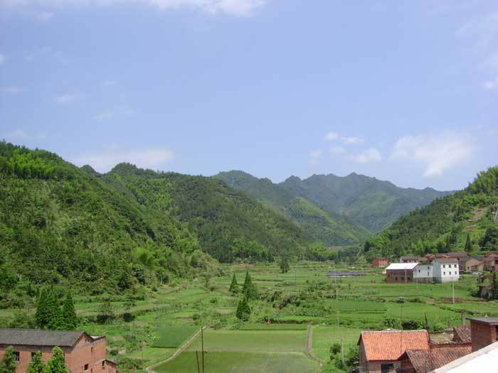 View of the valley, facing southwest