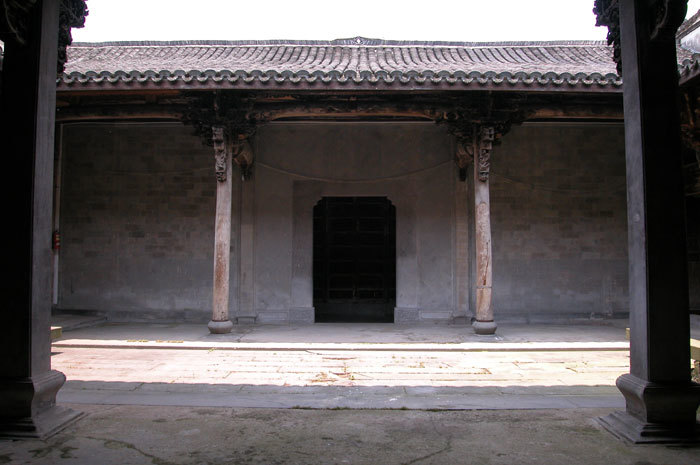 Entrance from back hall to main hall Entrance from back hall to main hall