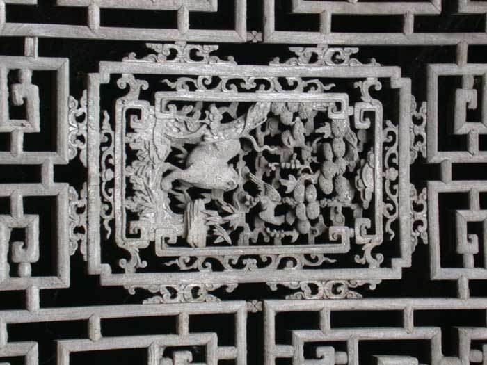 lattice work closeup