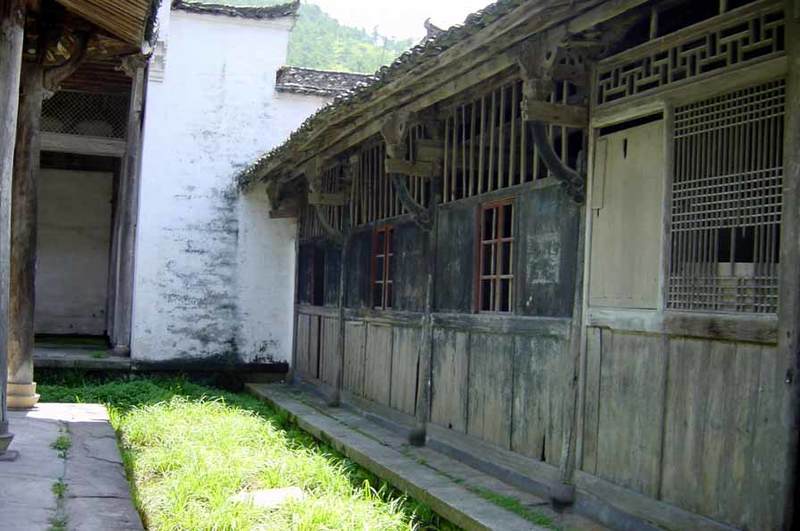 Buildings on the right-hand side