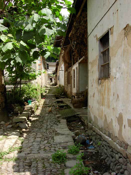 Sideway besides Community Hall