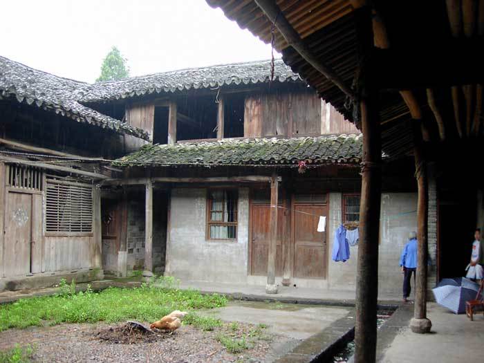 Southwestern corner of the courtyard 2