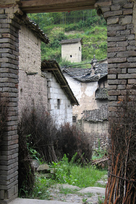 mountain looking from gate
