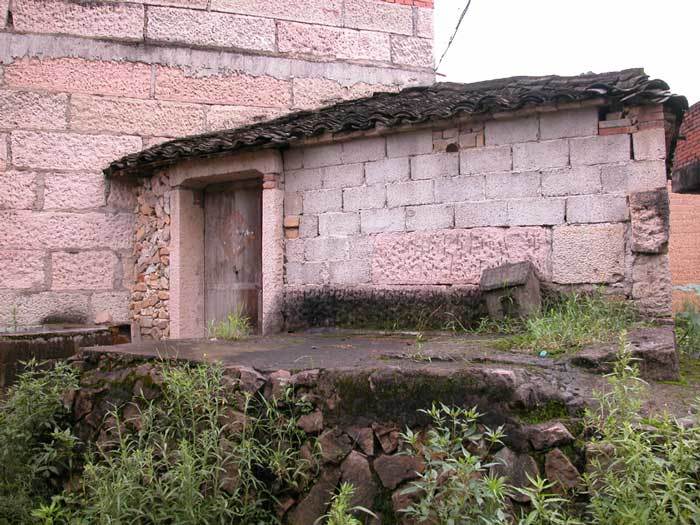 a small shrine representing a shenwei a small shrine representing a shenwei