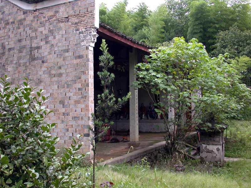 Overview of the main hall of Precious Spring Buddhist Meditation Monastery.