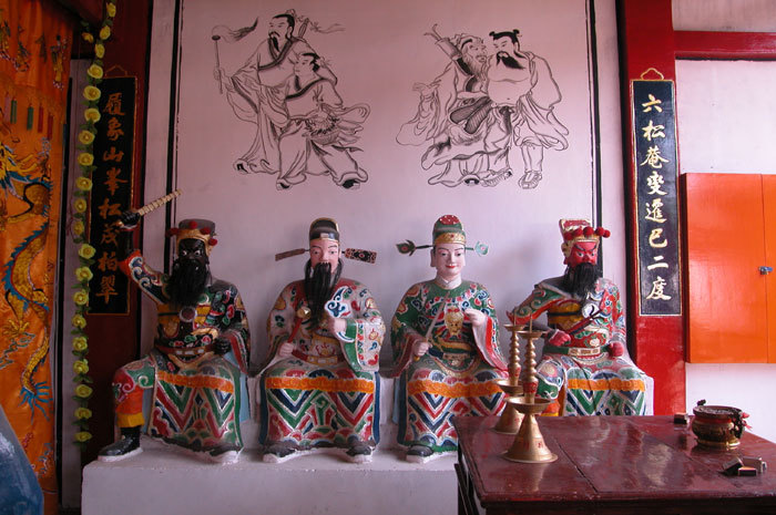 Four kings of Hell, right of right side wall