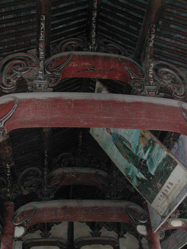 Beam structure of the left side Beam structure of the left side