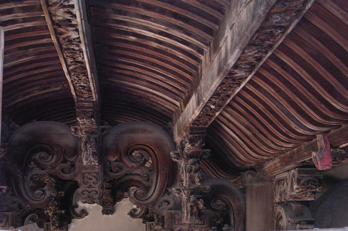 ceiling, main hall