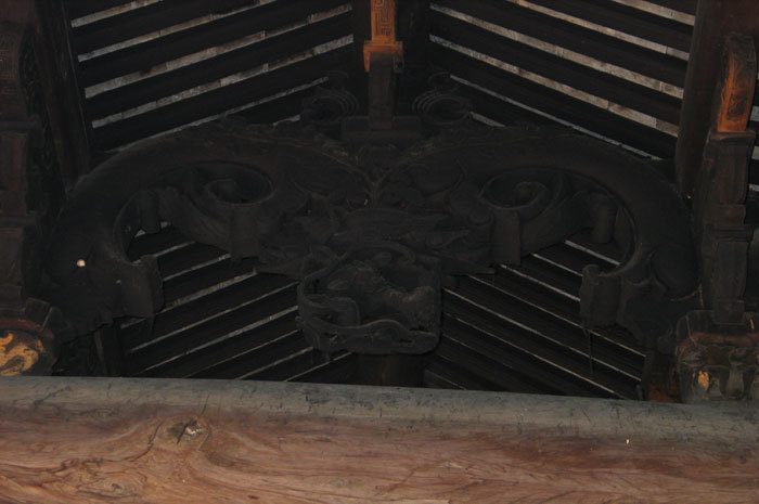 Beam structure of the main hall-1