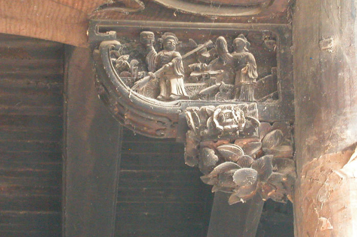 Bracket inside the hall (right)