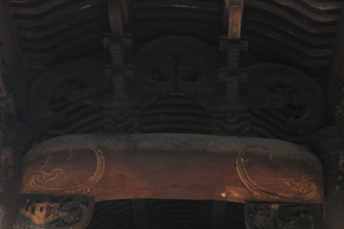 Beam structure of the main hall-3